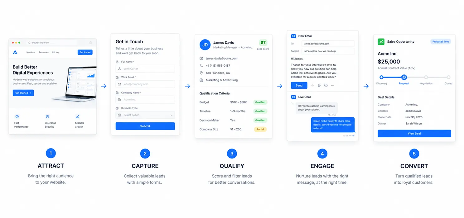 What is B2B customer acquisition software?